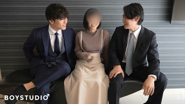 BOY STUDIO 0268 – 「Cinema Boy」真昼間からスーツ男子達が女子とエロ生交尾３P！！